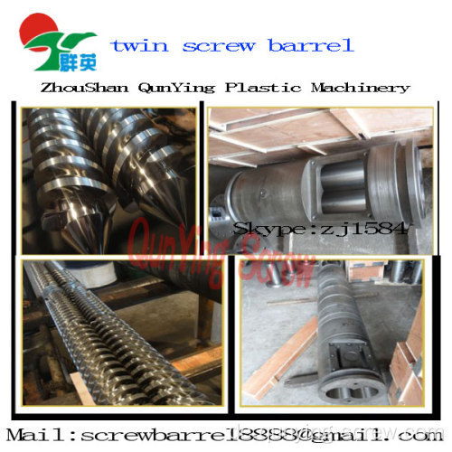 Bimetall-Parallel-Twin Screw Barrel